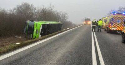 Виталий Глагола - В Словакии перевернулся автобус с украинцами: что известно - dsnews.ua - Украина - Словакия