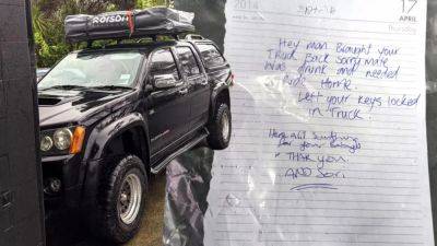 Угонщик вернул автомобиль с извинениями и подарками для сына владельца - autocentre.ua - state Colorado - Новая Зеландия