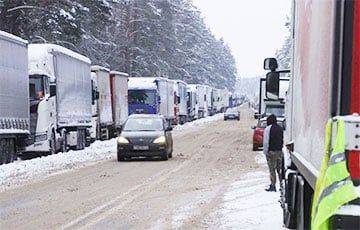 На литовской таможне каждый грузовик из Беларуси обыскивают - charter97.org - Белоруссия - Литва