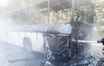 Петр Пархомчик - Пассажирский автобус МАЗ сгорел в Дрибинском районе - charter97.org - Белоруссия