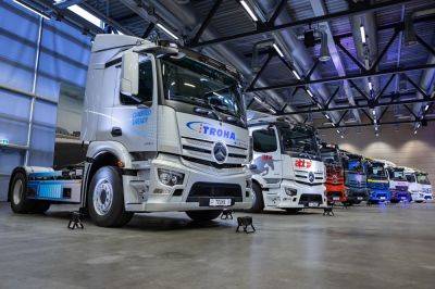 Mercedes-Benz электрифицирует логистику на заводе грузовиков в Верте - autocentre.ua - Mercedes-Benz