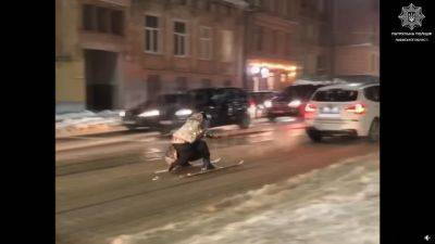 Львовская "бабушка на лыжах" получила штраф и повестку в армию - auto.24tv.ua