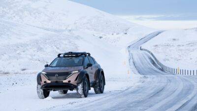 Электрический Nissan Ariya подготовили к переезду от северного полюса к южному - autocentre.ua - Англия - Шотландия