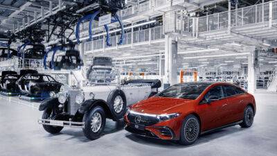 Mercedes Eqs - Фердинанд Порше - Mercedes-Benz отметил выпуск 22-миллионного автомобиля в Зиндельфингене - autocentre.ua - Германия - Сша