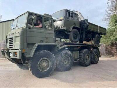 Для ВСУ закупили грузовики-тягачи Foden 8×6 Сarrier (фото) - autocentre.ua - Украина