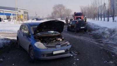 Две иномарки столкнулись в Омске, пострадал 2-летний ребенок - usedcars.ru - Омск - Омская обл.