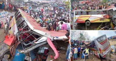 В Бангладеш пассажирский автобус попал в аварию, 19 человек погибли и 25 получили ранения – фото - obozrevatel.com - Украина - Польша - Венгрия - Будапешт - Бангладеш
