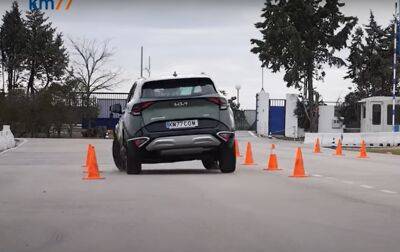 Гибридный Kia Sportage испытали «лосиным тестом»: результат показали на видео - autocentre.ua