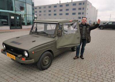 Легковой автомобиль DAF 66 в армейском варианте – первый тест-драйв в Украине - autocentre.ua - Украина