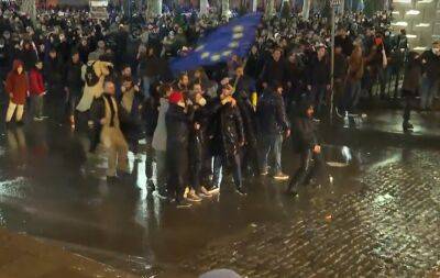 Протесты в Грузии - происходящее 7 марта - видео - apostrophe.ua - Украина - Грузия