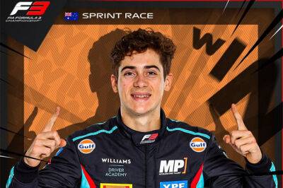 Себастьян Монтойя - Зак Осалливан - Ф3: Колапинто выиграл субботнюю гонку в Мельбурне - f1news.ru - Мельбурн