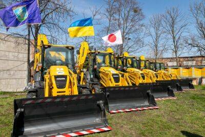 Александр Кубраков - Япония передала Украине экскаваторы в рамках Программы экстренного восстановления - autocentre.ua - Украина - Япония