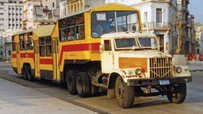 Как выглядел уникальный КрАЗ 258 с полуприцепом-автобусом: фото - auto.24tv.ua - Ссср - Куба - Гавана