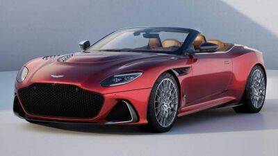 Aston Martin опубликовал официальные изображения нового кабриолета - auto.24tv.ua