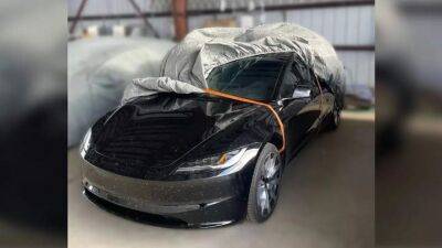 Илон Маск - В сети появилось фото обновленной Tesla Model 3 - auto.24tv.ua - штат Калифорния