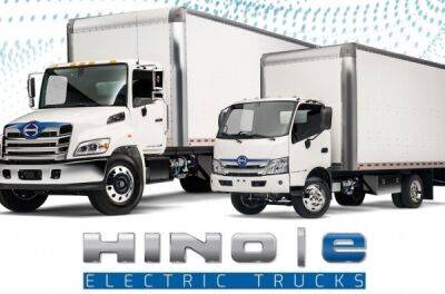 Анонсовано нові електричні вантажівки від Hino Trucks - news.infocar.ua - Япония