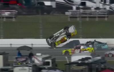 Видео: Впечатляющая авария в NASCAR на овале в Талладеге - f1news.ru - штат Алабама