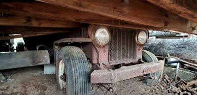 73-летний классический Willys спасли из развалившегося сарая (видео) - autocentre.ua - Сша - штат Кентукки