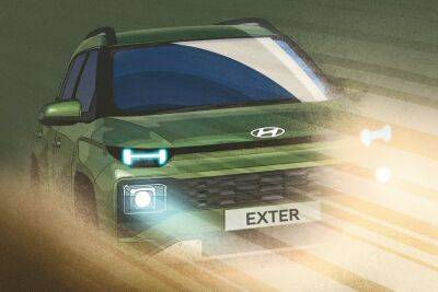 Новый дешёвый кроссовер Hyundai Exter получил дизайн в стиле будущего Santa Fe - kolesa.ru - Корея - Santa Fe - Индия - Santa Fe