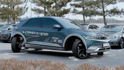 Прототип Hyundai Ioniq 5 демонстрирует чудеса маневренности: видео - auto.24tv.ua - Южная Корея