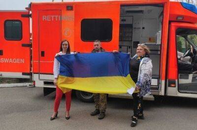 Благодійники з Німеччини передали реанімобіль військовим 14-ої волинської бригади - news.infocar.ua - місто Харків