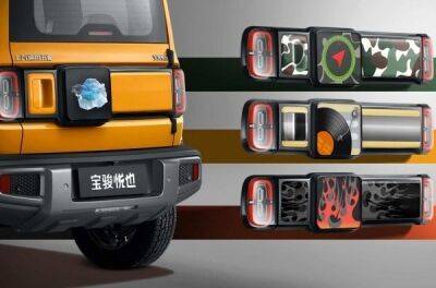«Китайський» Suzuki Jimny отримав незвичайний дисплей на кузові - news.infocar.ua - Китай