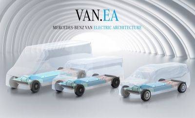 Mercedes-Benz опубликовал тизер обновлённого V-Class и анонсировал платформу Van.EA - kolesa.ru - Mercedes-Benz