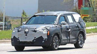 Lexus TX появился на шпионских фото - auto.24tv.ua - штат Мичиган