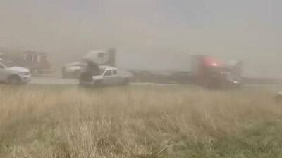 Пылевая буря спровоцировала ДТП с участием более 80 автомобилей (видео) - autocentre.ua - Сша - штат Иллинойс