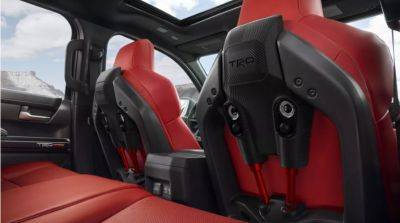 Toyota Tacoma - Новая Toyota Tacoma получила сиденья с регулируемыми амортизаторами - autocentre.ua