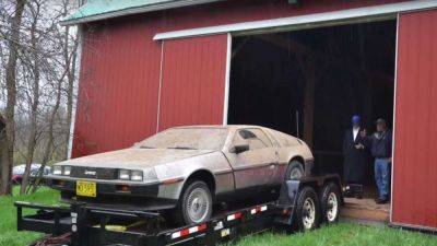 Легендарное авто из фильма «Назад в будущее» нашли в старом гараже - autocentre.ua - Usa - штат Висконсин