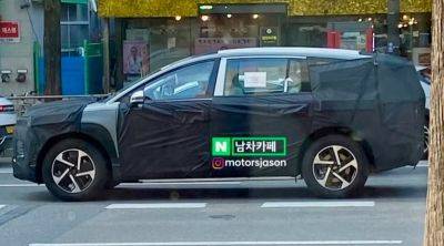 Hyundai IONIQ 7 поймали на тестах: кроссовер удивил габаритами (фото) - autocentre.ua - Южная Корея - Santa Fe - Сеул