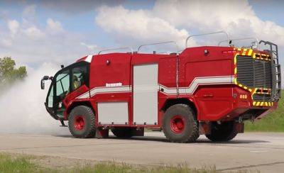 ВСУ получили аэродромные пожарные автомобили «Пантера» - autocentre.ua