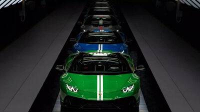 Nero Ade - Lamborghini Huracan - Lamborghini посвятила особые суперкары Huracan юбилею марки - autostat.ru