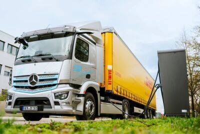 Deutsche Post DHL взяла на тест инновационный грузовик - autocentre.ua