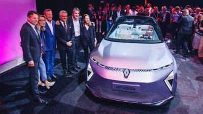 Концепт-кар H1st Vision демонстрирует технологии, которые планирует использовать Renault - kolesa.ru - Париж