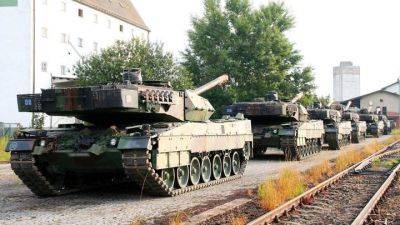 Германия сделает для Украины еще 14 танков Leopard 2 - auto.24tv.ua - Украина - Германия - Голландия - Дания