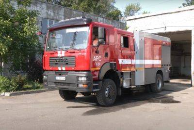 На шасси КрАЗ-5401НЕ изготовили мощную пожарную автоцистерну - autocentre.ua - Украина - Китай - Полтава