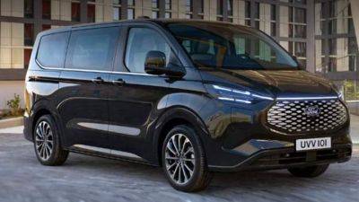 Ford показал новую версию минивэна Tourneo Custom - auto.24tv.ua - Англия - Евросоюз