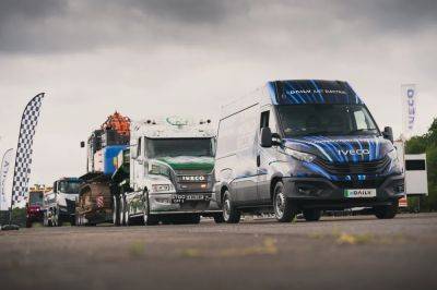 Iveco Daily - Фургон IVECO eDaily потянул 153-тонный груз и попал в Книгу рекордов Гиннесса - autocentre.ua - Англия