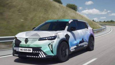 Renault показал электрический Scénic в камуфляже - auto.24tv.ua - Париж
