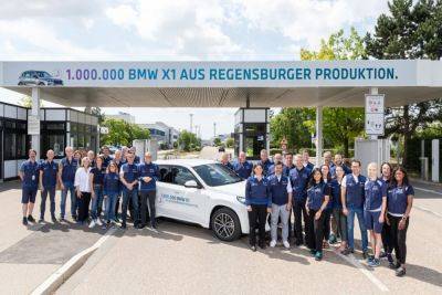 Завод BMW Group в Регенсбурге выпустил миллионный BMW X1 - autocentre.ua