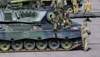 Германия передала Украине первых десять танков Leopard 1A5 - autocentre.ua - Украина - Германия