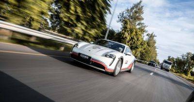 Электромобиль Porsche Taycan установил новый рекорд по дальности хода (фото) - focus.ua - Украина - Таиланд - Сингапур - Республика Сингапур - Бангкок