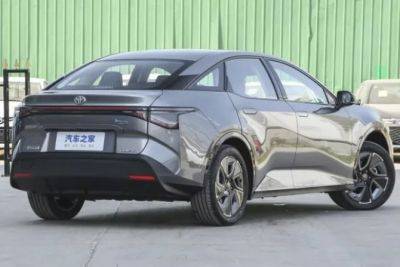 В России появился электроседан Toyota bZ3 за 4,15 млн рублей - autostat.ru - Китай - Россия