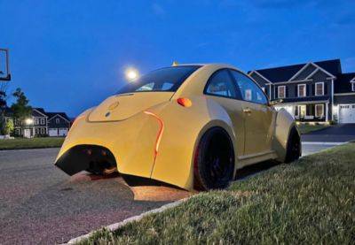 VW Beetle с тюнингом в стиле трансформеров продают за $4500 (фото) - autocentre.ua - штат Коннектикут