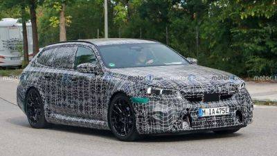 Появились первые шпионские фото нового BMW M5 Touring - auto.24tv.ua - Германия