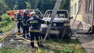 Владелец VW Tranporter подумал, что у него электромобиль, и сжег его - auto.24tv.ua - Киев - Киевская обл.