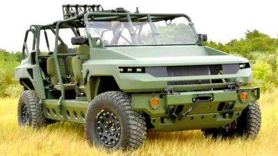 Американцы сделали из электрического Hummer EV военную версию - auto.24tv.ua - Сша - Вашингтон