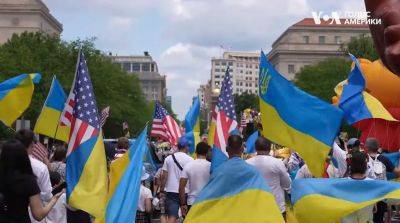 Украинская колонна приняла участие в параде ко Дню независимости США (видео) - autocentre.ua - Украина - Сша - Вашингтон